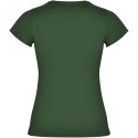 Jamaica koszulka damska z krótkim rękawem butelkowa zieleń (R66274Z1)