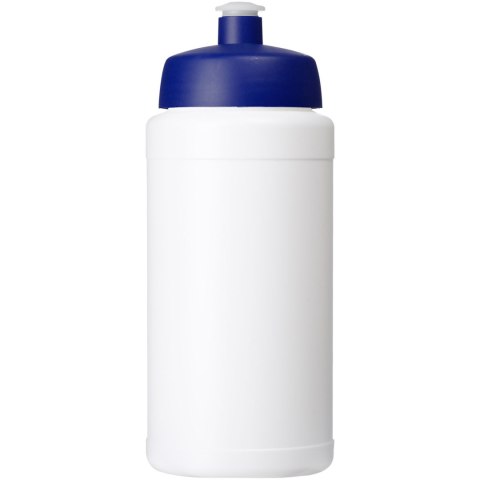 Baseline 500 ml butelka sportowa z recyklingu biały, niebieski Baseline 500 ml butelka sportowa z recyklingu biały, niebieski