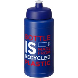 Baseline 500 ml butelka sportowa z recyklingu niebieski, niebieski (21044491)