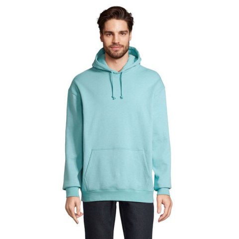 CONDOR Uni Bluza z kapturem Basen Niebieski