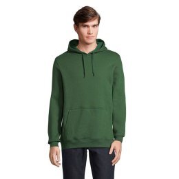 SNAKE Bluza z kapturem Ciemno-zielony XS