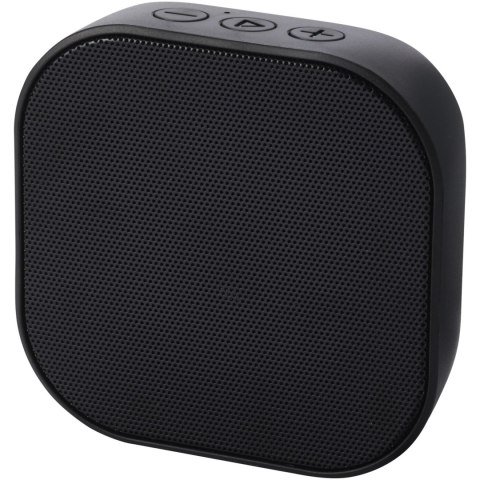 Stark głośnik Bluetooth® 2.0 o mocy 3 W z tworzyw sztucznych pochodzących z recyklingu z certyfikatem RCS czarny Stark głośnik Bluetooth® 2.0 o mocy 3 W z tworzyw sztucznych pochodzących z recyklingu z certyfikatem RCS czarny