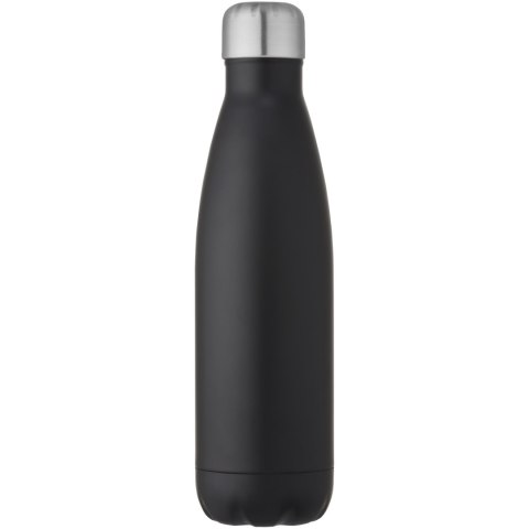 Cove butelka o pojemności 500 ml wykonana ze stali nierdzewnej z recyklingu z miedzianą izolacją próżniową posiadająca Cove butelka o pojemności 500 ml wykonana ze stali nierdzewnej z recyklingu z miedzianą izolacją próżniową posiadająca