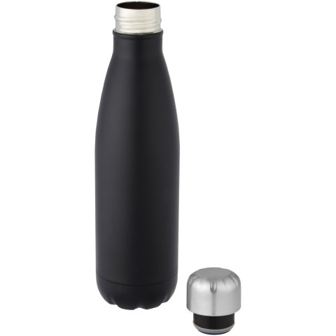 Cove butelka o pojemności 500 ml wykonana ze stali nierdzewnej z recyklingu z miedzianą izolacją próżniową posiadająca Cove butelka o pojemności 500 ml wykonana ze stali nierdzewnej z recyklingu z miedzianą izolacją próżniową posiadająca