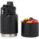 Dupeca izolowany bidon na wodę o pojemności 840 ml wykonany ze stali nierdzewnej z certyfikatem RCS czarny Dupeca izolowany bidon na wodę o pojemności 840 ml wykonany ze stali nierdzewnej z certyfikatem RCS czarny