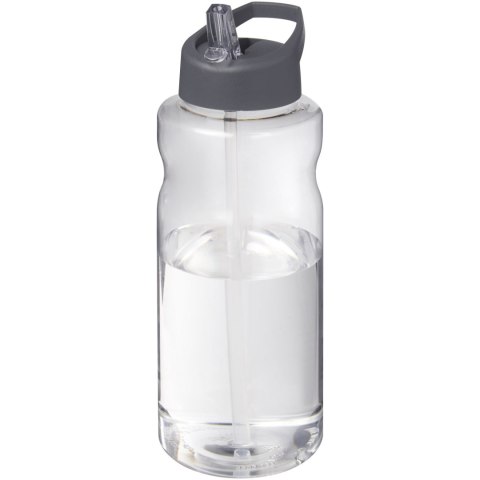 H2O Active® Big Base bidon z dzióbkiem o pojemności 1 litra szary (21017682)