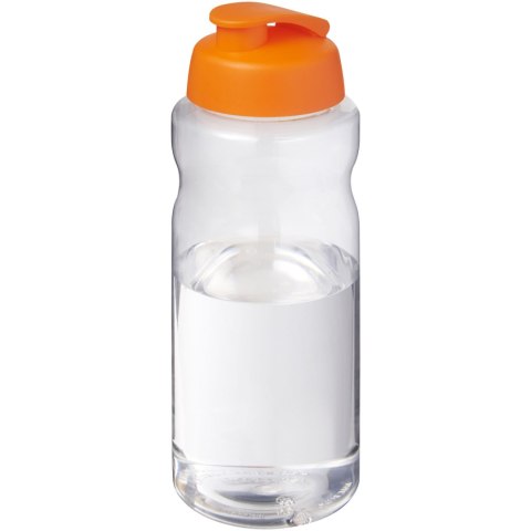 H2O Active® Big Base bidon z wieczkiem zaciskowym o pojemności 1 litra pomarańczowy (21017531)