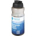 H2O Active® Eco Big Base bidon z wieczkiem zaciskowym o pojemności 1 litra ciemnografitowy, czarny (21017884)