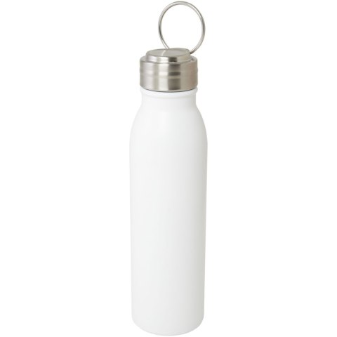 Harper bidon na wodę o pojemności 700 ml z metalową pętlą wykonany ze stali nierdzewnej z certyfikatem RCS biały Harper bidon na wodę o pojemności 700 ml z metalową pętlą wykonany ze stali nierdzewnej z certyfikatem RCS biały