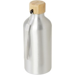 Malpeza butelka na wodę o pojemności 500 ml wykonana z aluminium pochodzącego z recyklingu z certyfikatem RCS srebrny (10079481)