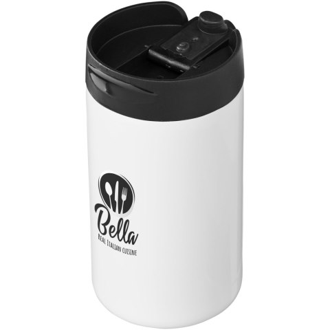 Mojave izolowany kubek o pojemności 300 ml ze stali nierdzewnej pochodzącej z recyklingu z certyfikatem RCS biały Mojave izolowany kubek o pojemności 300 ml ze stali nierdzewnej pochodzącej z recyklingu z certyfikatem RCS biały