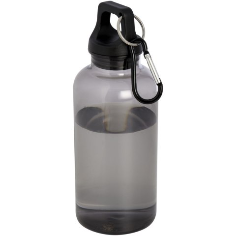 Oregon butelka na wodę o pojemności 400 ml z karabińczykiem wykonana z tworzyw sztucznych pochodzących z recyklingu z Oregon butelka na wodę o pojemności 400 ml z karabińczykiem wykonana z tworzyw sztucznych pochodzących z recyklingu z
