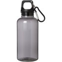 Oregon butelka na wodę o pojemności 400 ml z karabińczykiem wykonana z tworzyw sztucznych pochodzących z recyklingu z Oregon butelka na wodę o pojemności 400 ml z karabińczykiem wykonana z tworzyw sztucznych pochodzących z recyklingu z