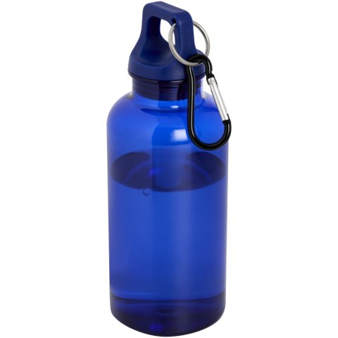 Oregon butelka na wodę o pojemności 400 ml z karabińczykiem wykonana z tworzyw sztucznych pochodzących z recyklingu z Oregon butelka na wodę o pojemności 400 ml z karabińczykiem wykonana z tworzyw sztucznych pochodzących z recyklingu z