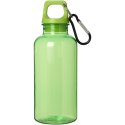 Oregon butelka na wodę o pojemności 400 ml z karabińczykiem wykonana z tworzyw sztucznych pochodzących z recyklingu z Oregon butelka na wodę o pojemności 400 ml z karabińczykiem wykonana z tworzyw sztucznych pochodzących z recyklingu z