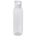 Sky butelka na wodę o pojemności 650 ml z tworzyw sztucznych pochodzących z recyklingu biały