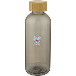 Ziggs butelka na wodę o pojemności 1000 ml wykonana z tworzyw sztucznych pochodzących z recyklingu ciemnografitowy (10077984)