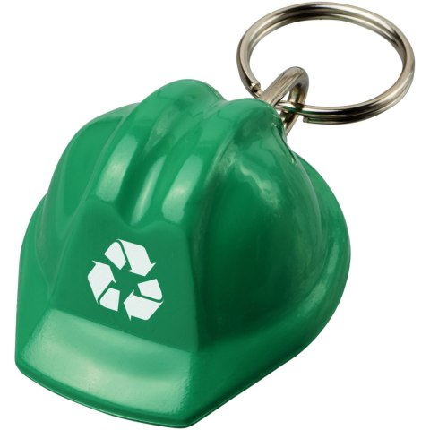 Kolt brelok do kluczy z materiałów z recyklingu w kształcie kasku zielony Kolt brelok do kluczy z materiałów z recyklingu w kształcie kasku zielony