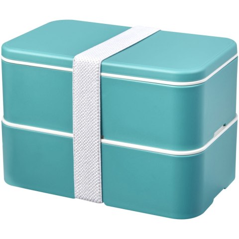 MIYO Renew dwuczęściowy lunchbox rafowo niebieski, rafowo niebieski, niebieski MIYO Renew dwuczęściowy lunchbox rafowo niebieski, rafowo niebieski, niebieski