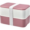 MIYO Renew dwuczęściowy lunchbox różowy, kość słoniowa