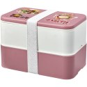 MIYO Renew dwuczęściowy lunchbox różowy, kość słoniowa