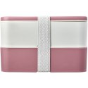 MIYO Renew dwuczęściowy lunchbox różowy, kość słoniowa
