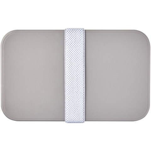 MIYO Renew dwuczęściowy lunchbox szary kamienny, kość słoniowa MIYO Renew dwuczęściowy lunchbox szary kamienny, kość słoniowa