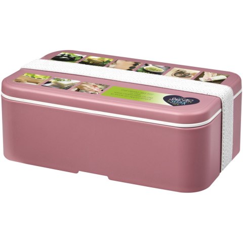 MIYO Renew jednoczęściowy lunchbox różowy, biały MIYO Renew jednoczęściowy lunchbox różowy, biały