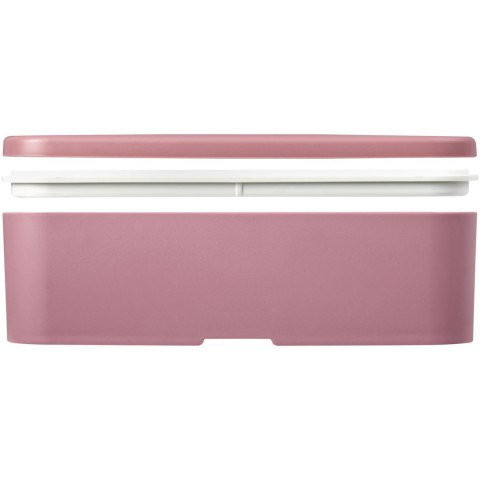 MIYO Renew jednoczęściowy lunchbox różowy, biały MIYO Renew jednoczęściowy lunchbox różowy, biały
