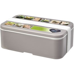 MIYO Renew jednoczęściowy lunchbox szary kamienny, biały