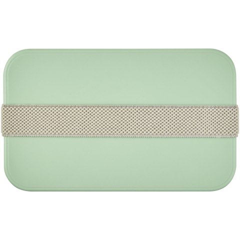 MIYO Renew jednoczęściowy lunchbox zielony butelkowy, szary kamienny MIYO Renew jednoczęściowy lunchbox zielony butelkowy, szary kamienny