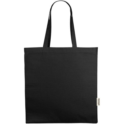 Odessa torba na zakupy z materiału z recyklingu o gramaturze 220 g/m² czarny Odessa torba na zakupy z materiału z recyklingu o gramaturze 220 g/m² czarny