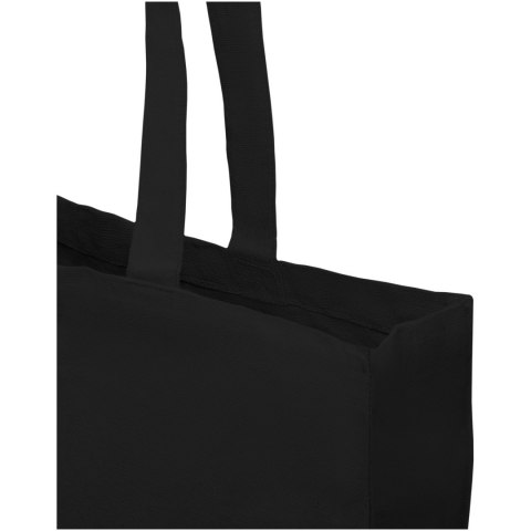 Odessa torba na zakupy z materiału z recyklingu o gramaturze 220 g/m² czarny Odessa torba na zakupy z materiału z recyklingu o gramaturze 220 g/m² czarny