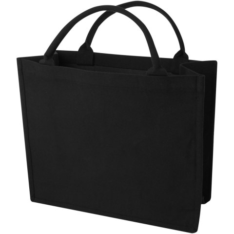 Page torba na zakupy z materiału z recyklingu o gramaturze 400 g/m² czarny Page torba na zakupy z materiału z recyklingu o gramaturze 400 g/m² czarny