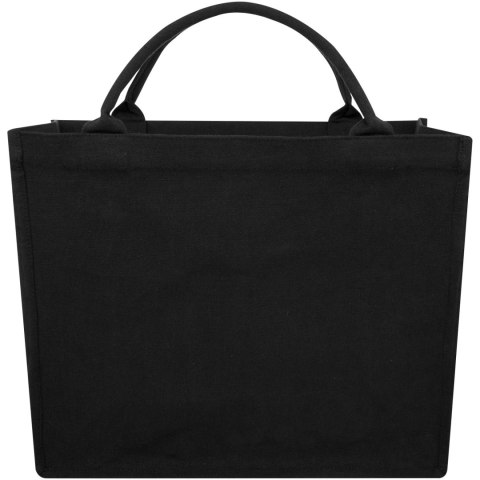 Page torba na zakupy z materiału z recyklingu o gramaturze 400 g/m² czarny Page torba na zakupy z materiału z recyklingu o gramaturze 400 g/m² czarny