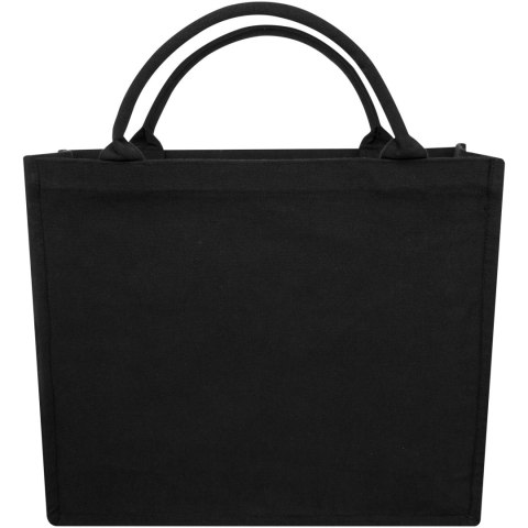 Page torba na zakupy z materiału z recyklingu o gramaturze 400 g/m² czarny Page torba na zakupy z materiału z recyklingu o gramaturze 400 g/m² czarny