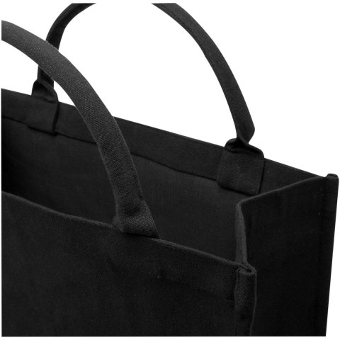 Page torba na zakupy z materiału z recyklingu o gramaturze 400 g/m² czarny Page torba na zakupy z materiału z recyklingu o gramaturze 400 g/m² czarny