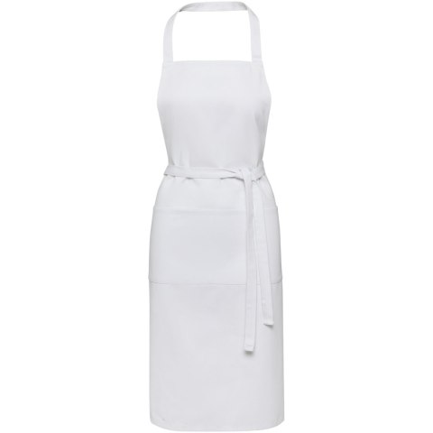 Shara fartuch Aware™ z recyklingu o gramaturze 240 g/m2 biały