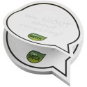 Sticky-Mate® karteczki samoprzylepne z materiałów z recyklingu w kształcie chmurek na tekst biały