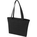 Weekender torba na zakupy z materiału z recyklingu o gramaturze 400 g/m² czarny