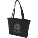 Weekender torba na zakupy z materiału z recyklingu o gramaturze 400 g/m² czarny