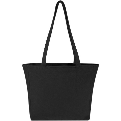 Weekender torba na zakupy z materiału z recyklingu o gramaturze 400 g/m² czarny Weekender torba na zakupy z materiału z recyklingu o gramaturze 400 g/m² czarny