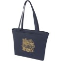 Weekender torba na zakupy z materiału z recyklingu o gramaturze 400 g/m² granatowy