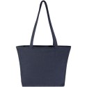 Weekender torba na zakupy z materiału z recyklingu o gramaturze 400 g/m² granatowy