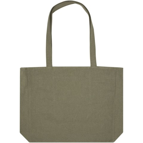 Weekender torba na zakupy z materiału z recyklingu o gramaturze 400 g/m² zielony Weekender torba na zakupy z materiału z recyklingu o gramaturze 400 g/m² zielony