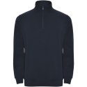 Aneto bluza rozpinany pod szyją na suwak navy blue