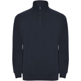 Aneto bluza rozpinany pod szyją na suwak navy blue (R11091R2)