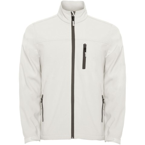 Antartida męska kurtka typu softshell pearl white (R64322A3)