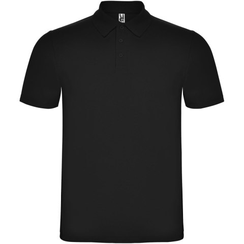 Austral koszulka polo unisex z krótkim rękawem czarny Austral koszulka polo unisex z krótkim rękawem czarny