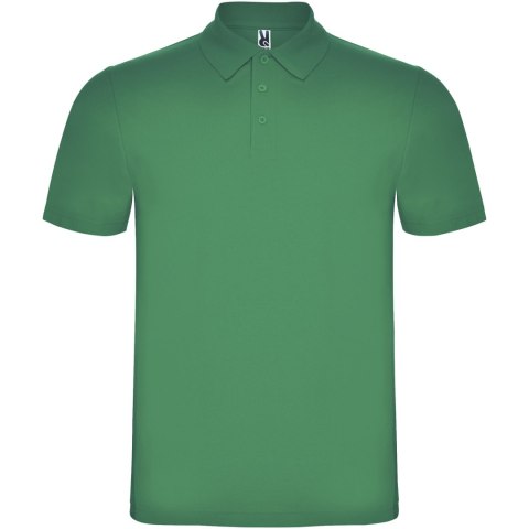 Austral koszulka polo unisex z krótkim rękawem kelly green (R66325H4)